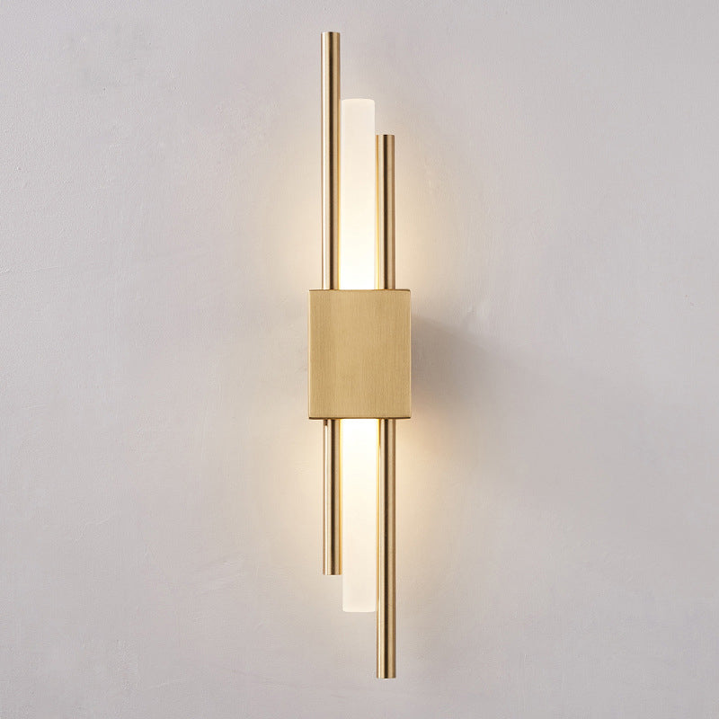 Postmoderner Stil Rod-förmige Wandbeleuchtung Acryl Treppen LED Wandleuchte Leuchte | Karnz