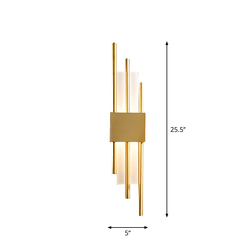 Postmoderner Stil Rod-förmige Wandbeleuchtung Acryl Treppen LED Wandleuchte Leuchte | Karnz