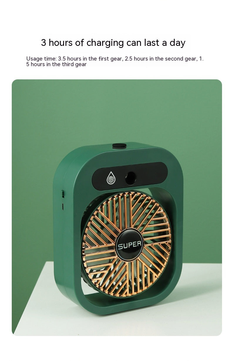 USB wiederaufladbarer Schreibtischventilator | Karnz