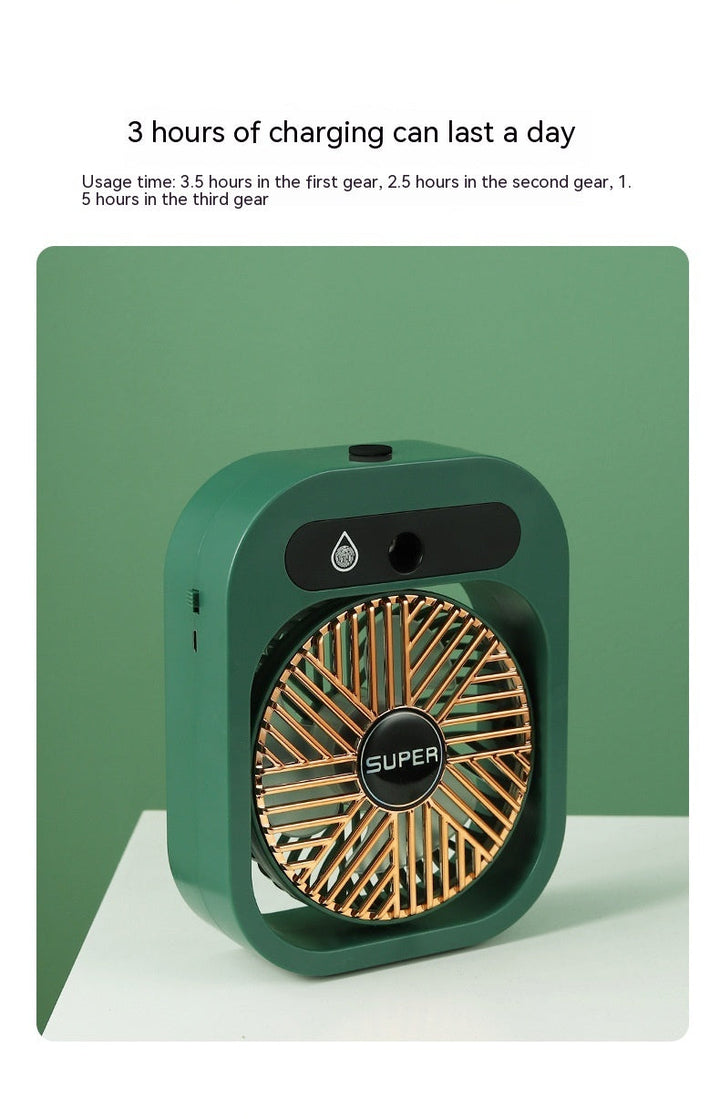 USB wiederaufladbarer Schreibtischventilator | Karnz