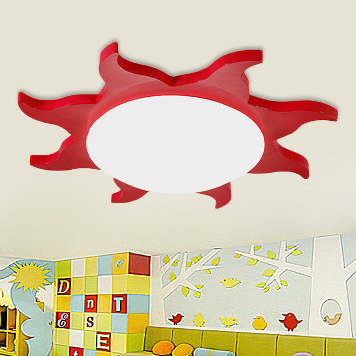 Kinderzimmer Deckenlampe – Sonnenschein LED Beleuchtung | Karnz