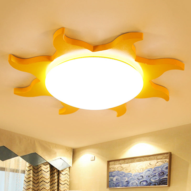 Kinderzimmer Deckenlampe – Sonnenschein LED Beleuchtung | Karnz