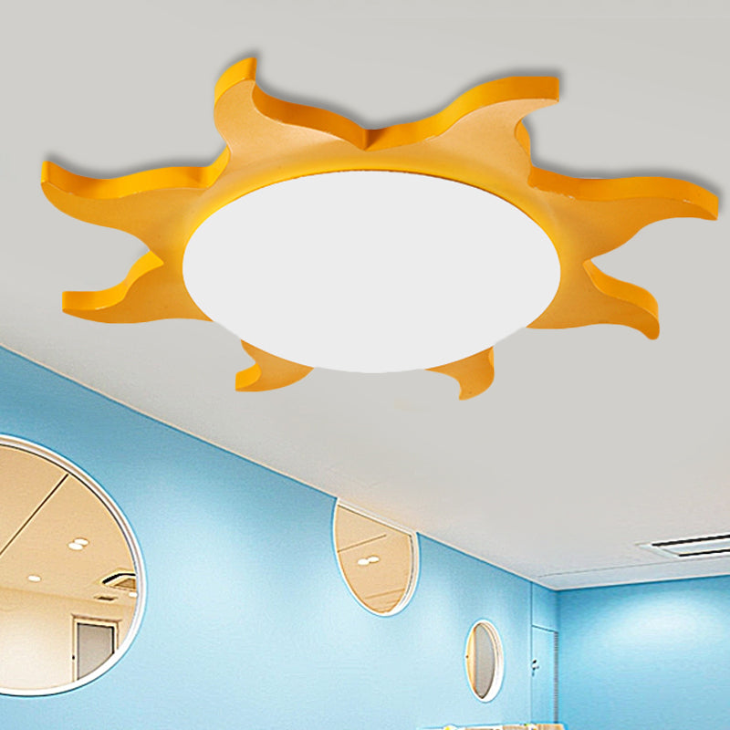 Kinderzimmer Deckenlampe – Sonnenschein LED Beleuchtung | Karnz