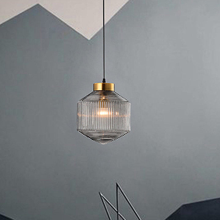 Moderner Trommel Kronleuchter aus Glas – Elegante Beleuchtung für Esszimmer und Wohnzimmer | Karnz