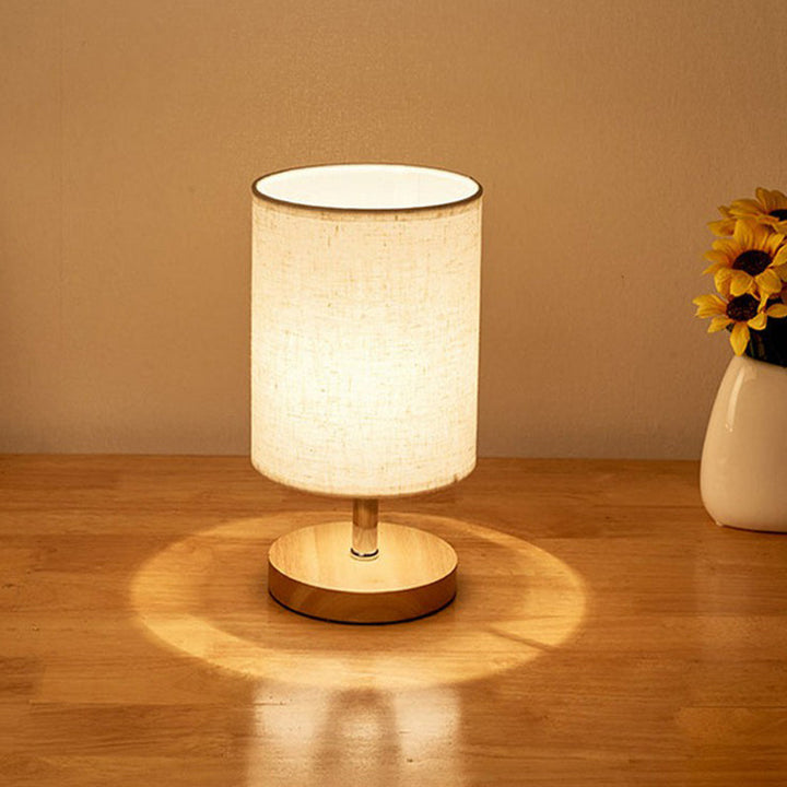 Stilvolle Minimalistische Tischlampe - LinenWood | Karnz