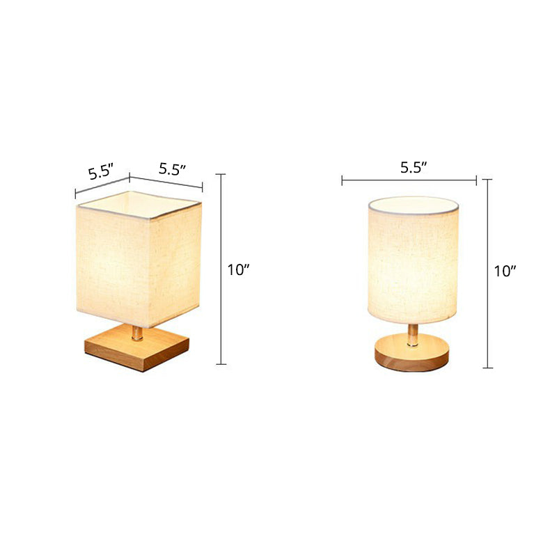 Stilvolle Minimalistische Tischlampe - LinenWood | Karnz