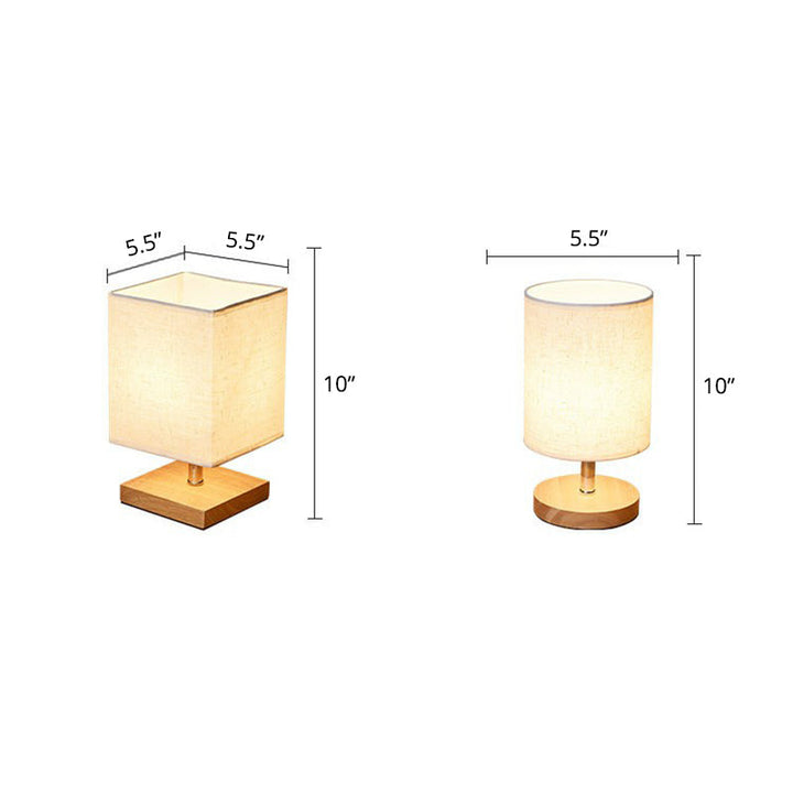 Stilvolle Minimalistische Tischlampe - LinenWood | Karnz
