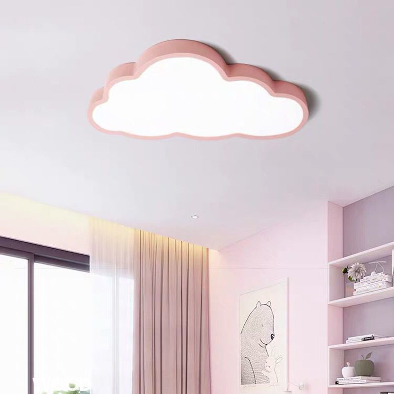 Kinderzimmer LED-Deckenlampe Wolkenform | Energiesparende Beleuchtung | Verspielt Wolkenform für Schlafzimmer | Karnz