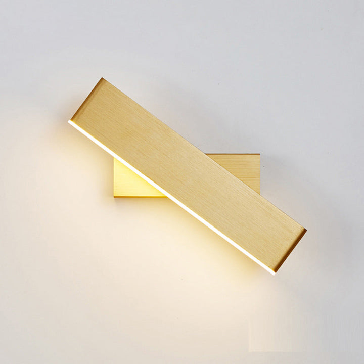 Schwenkbare Bar-förmige Wandlampe Moderne Aluminium LED-Wandleuchte Sconce für Schlafzimmer | Karnz