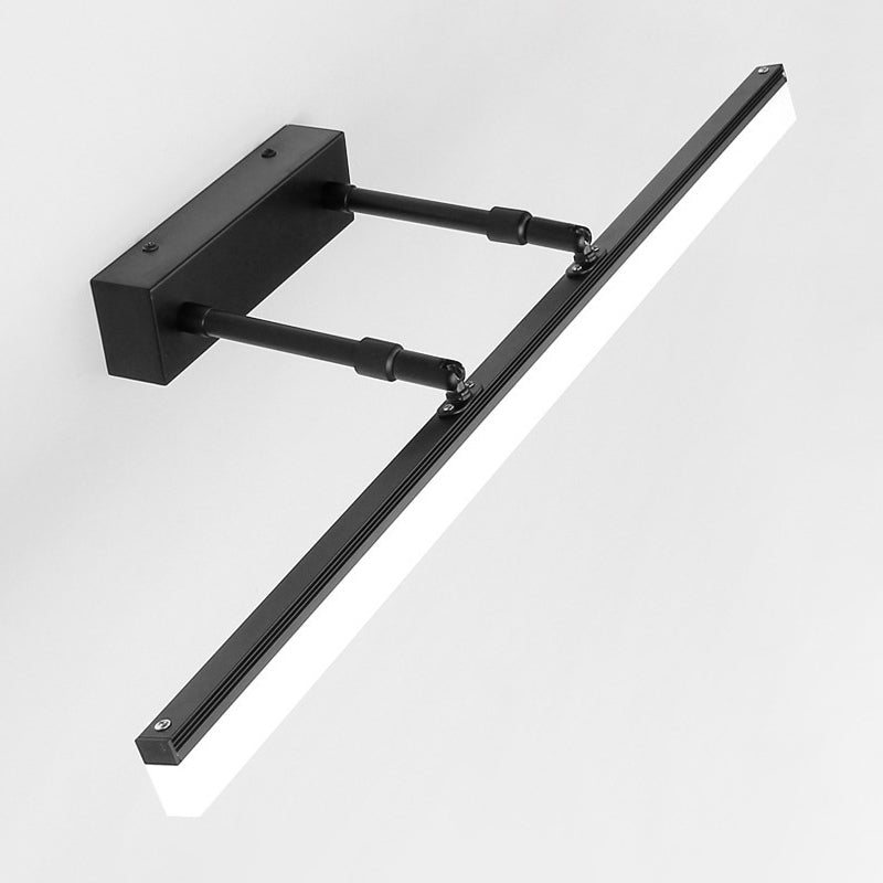 Retractable Stick Vanity Sconce Light Minimalistisch Acryl Bad LED Wandmontage Leuchte | Karnz