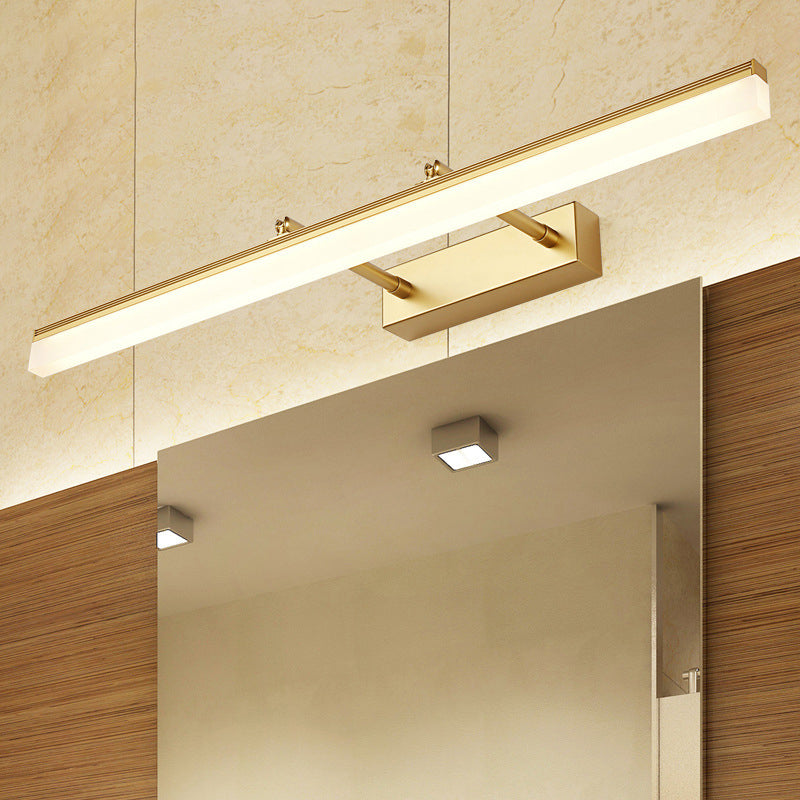 Retractable Stick Vanity Sconce Light Minimalistisch Acryl Bad LED Wandmontage Leuchte | Karnz