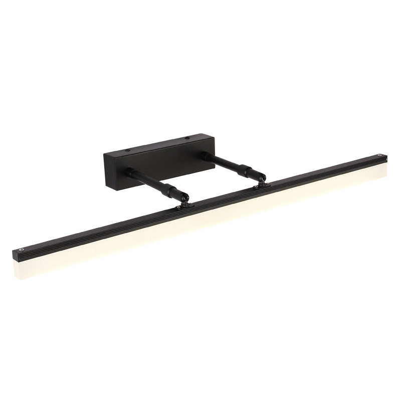 Retractable Stick Vanity Sconce Light Minimalistisch Acryl Bad LED Wandmontage Leuchte | Karnz