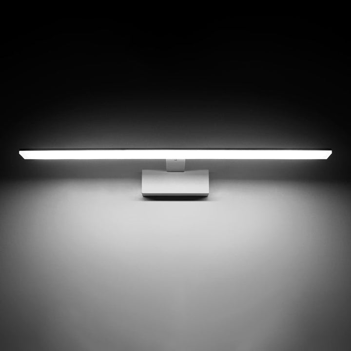 Minimalistische Balkenförmige Schminklampe Metall Badezimmer LED Wandsconce Beleuchtung mit Acryl-Diffusor | Karnz