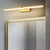 Gold Badezimmerlampe LED Modernes Design | Karnz