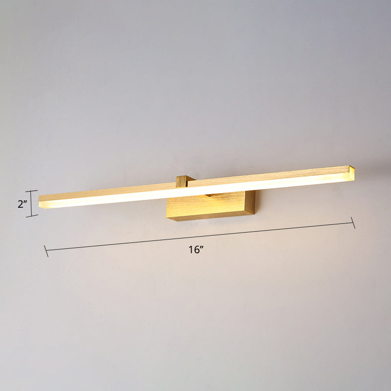 Gold Badezimmerlampe LED Modernes Design | Karnz
