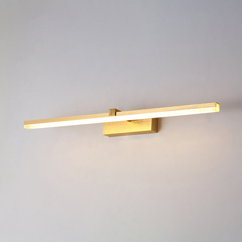 Gold Badezimmerlampe LED Modernes Design | Karnz