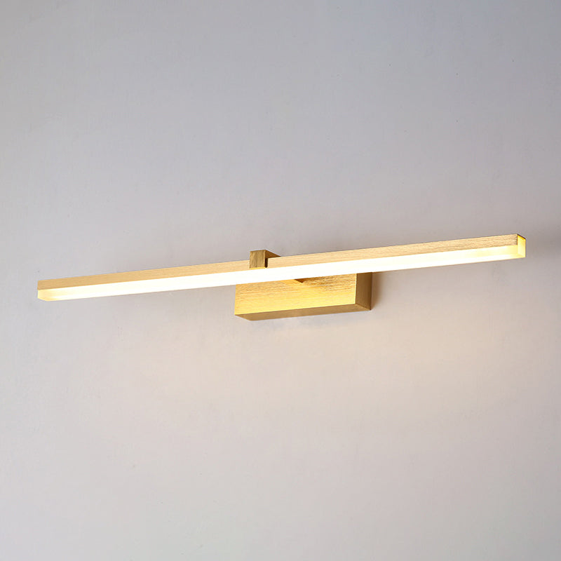Gold Badezimmerlampe LED Modernes Design | Karnz