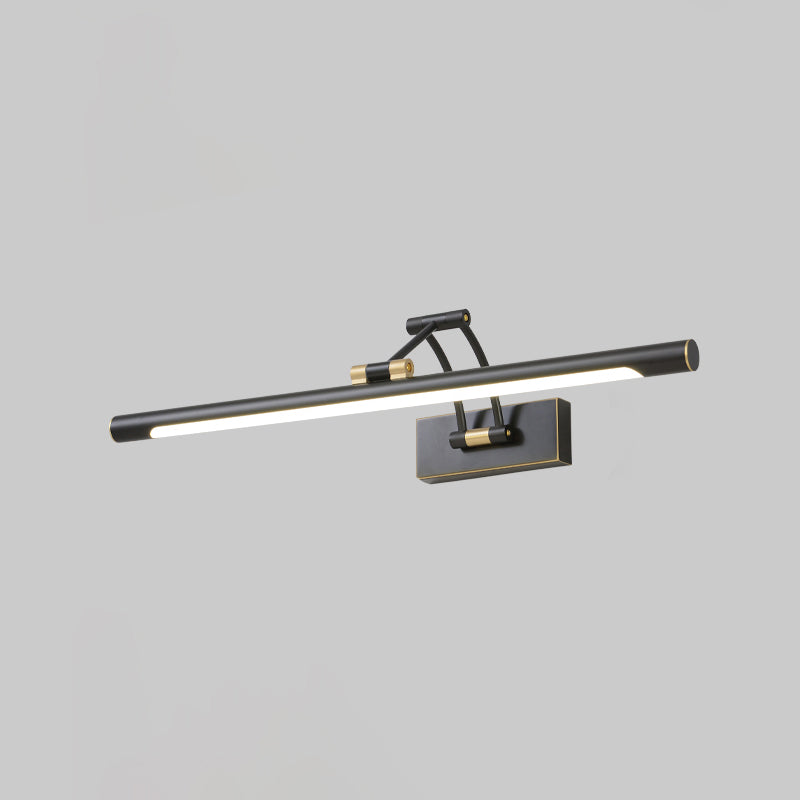 Minimalistische röhrenförmige Vanity-Leuchte Acryl LED-Wandmontage Lampe mit 3-gelenkigem Schwenkarm | Karnz