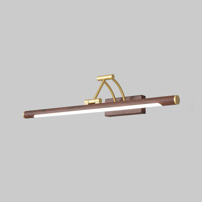 Minimalistische röhrenförmige Vanity-Leuchte Acryl LED-Wandmontage Lampe mit 3-gelenkigem Schwenkarm | Karnz