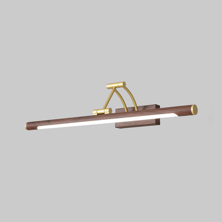 Minimalistische röhrenförmige Vanity-Leuchte Acryl LED-Wandmontage Lampe mit 3-gelenkigem Schwenkarm | Karnz