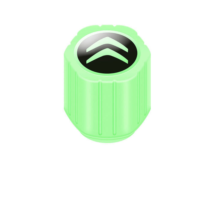 20-Pack Neongrüne Glow-Reifendruckkappen – Keine Batterie erforderlich, Universelle Passform Karnz