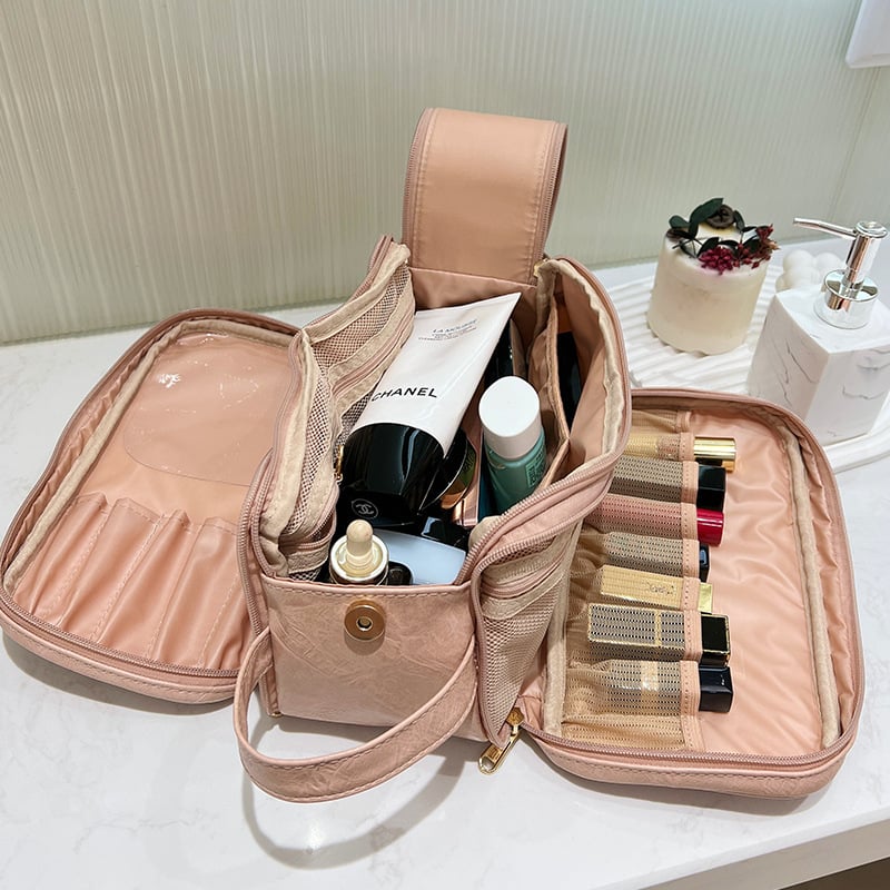 Tragbare Kosmetiktasche mit großer Kapazität | Karnz