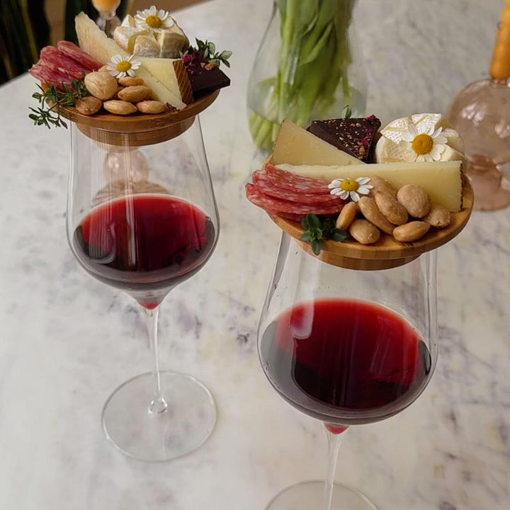 Weinglas Charcuterie Topper | Karnz