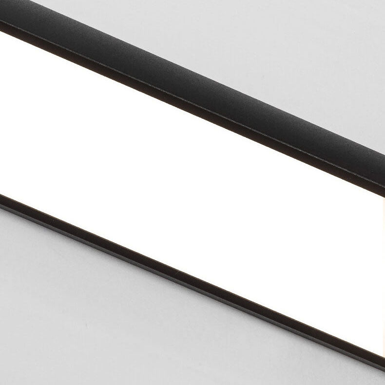 Moderne, lange LED-Wandleuchte für den Außenbereich aus Aluminium und Acryl, wasserdicht, mit langem Stab, für den Außenbereich
