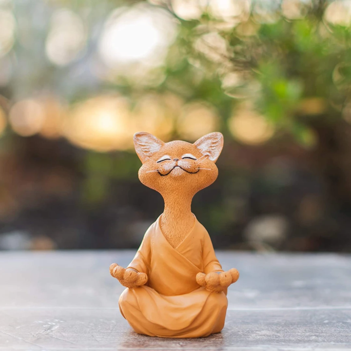 Happy Buddha Cat | Karnz