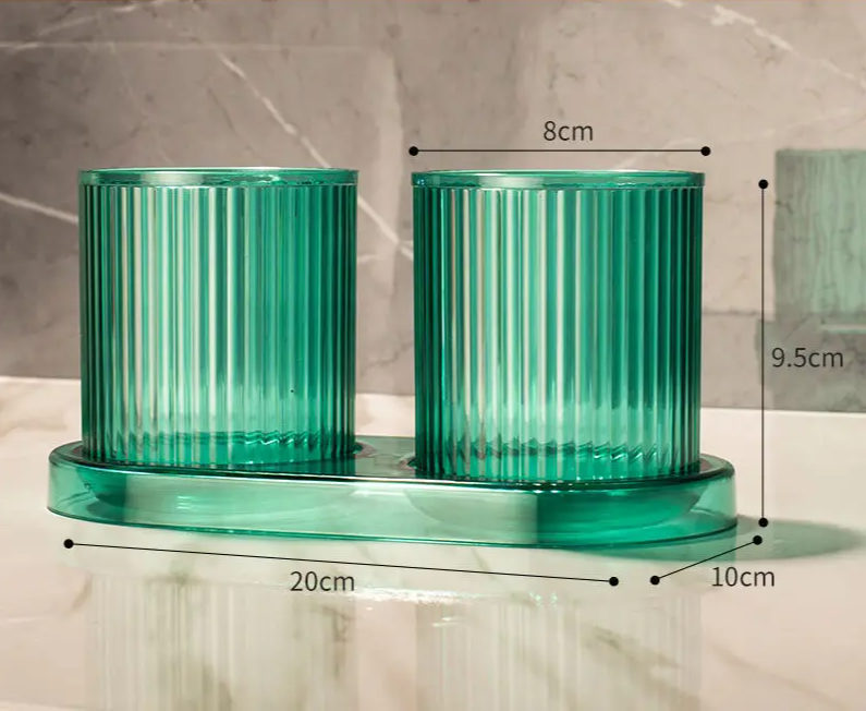 ColorSip HomeCup – Bunter Anti-Auslauf Badezimmerbecher Karnz