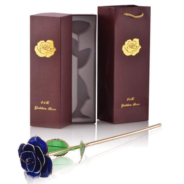 Ewige Rose, getaucht in 24 Karat Gold