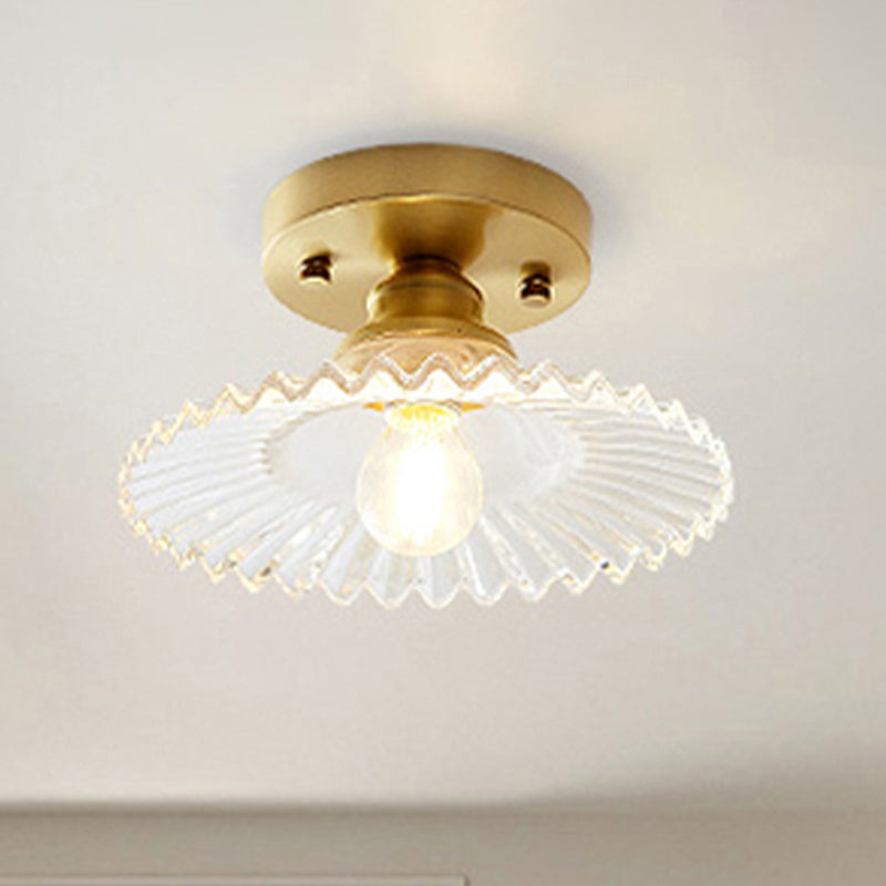 LumiCraft – Industrielle Deckenlampe mit grünem Glas-Schirm | Karnz