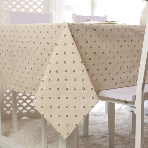 Elegante florale Tischdecke