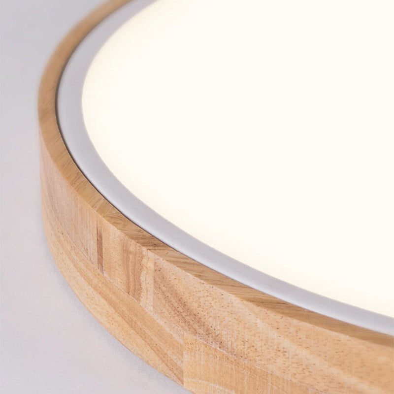 Moderne LED-Deckenleuchte fürs Schlafzimmer – Energiesparende Einbauleuchte aus Acryl und Metall, verschiedene Farben