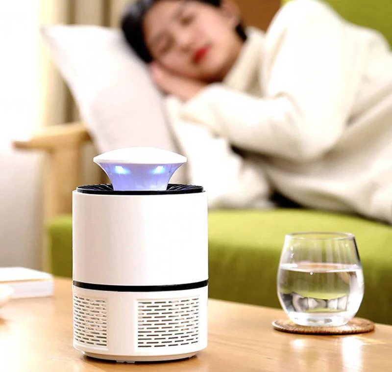 StilVang LED Mückenfalle – Flüsterleiser Insektenfänger mit UV-Licht für drinnen | Karnz