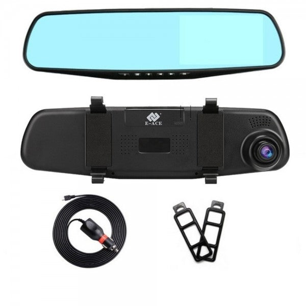 SafeMirror HD Rückspiegel mit Dashcam – 1080p, Bewegungserkennung & Weitwinkel | Karnz