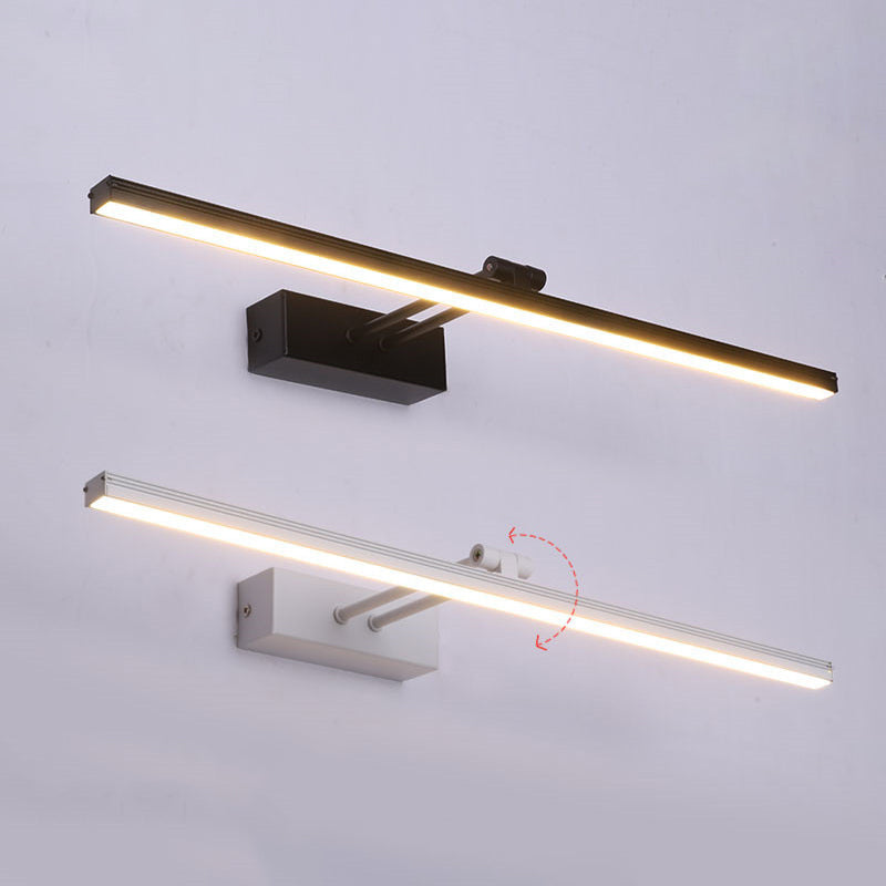 Lineare Spiegel Beleuchtung Moderner Minimalistischer Stil Metall Einzelne Spiegel Beleuchtung | Karnz