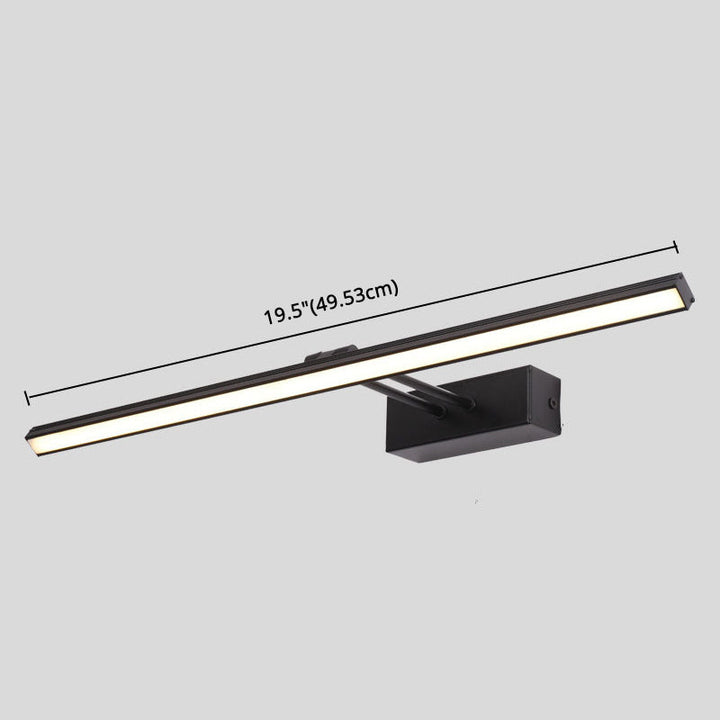 Lineare Spiegel Beleuchtung Moderner Minimalistischer Stil Metall Einzelne Spiegel Beleuchtung | Karnz