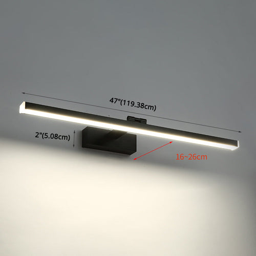 Armed Vanity Wandlampe Modern Minimalistischer Stil Metall Einzelne Schreibtischlampe | Karnz