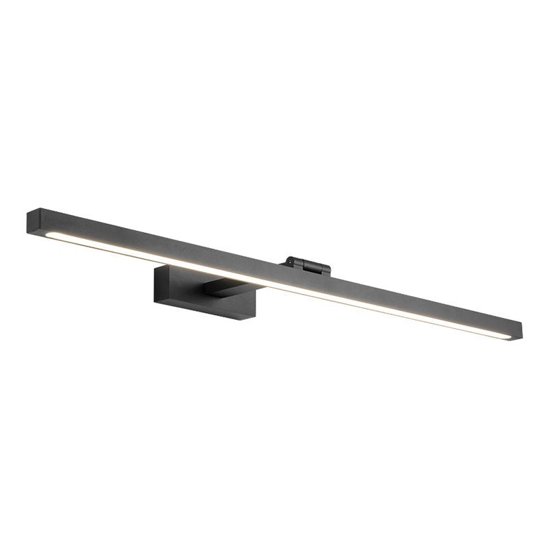 Rechteckige Wandlampe Waschbecken Leuchten Nordic Minimalistischer Stil Aluminium Einzige Waschbeckenlampe | Karnz