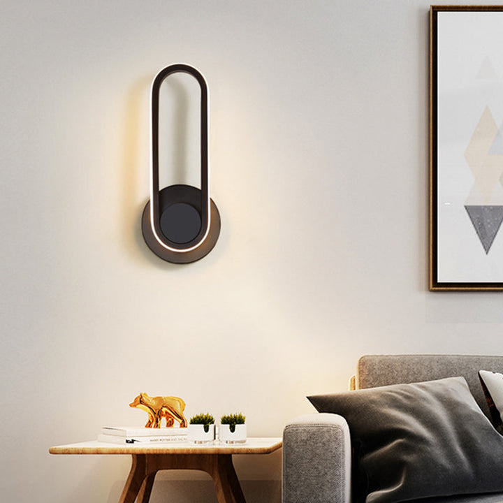 Reguläre moderne Wandleuchte LED Metall Nachttischlampen mit drehbarem Kopf | Karnz