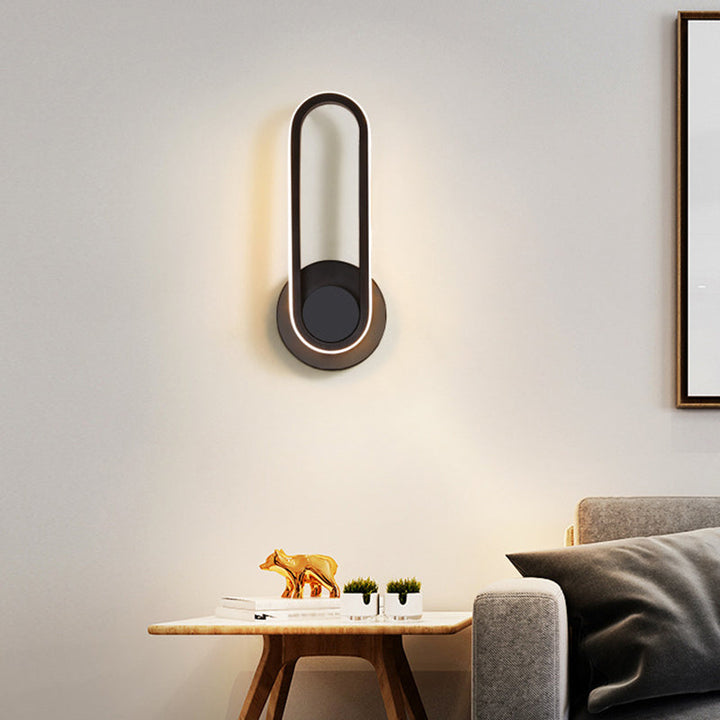 Reguläre moderne Wandleuchte LED Metall Nachttischlampen mit drehbarem Kopf | Karnz