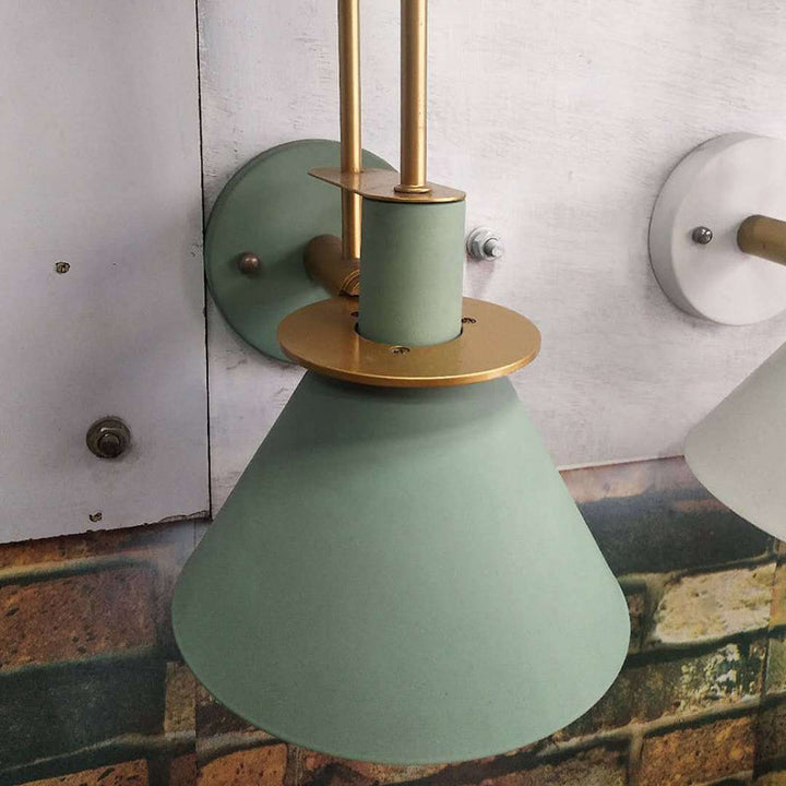 Macaroon Stil Wandmontage Lichtarmatur Metall Bunte Wandleuchte für Hotelzimmer | Karnz