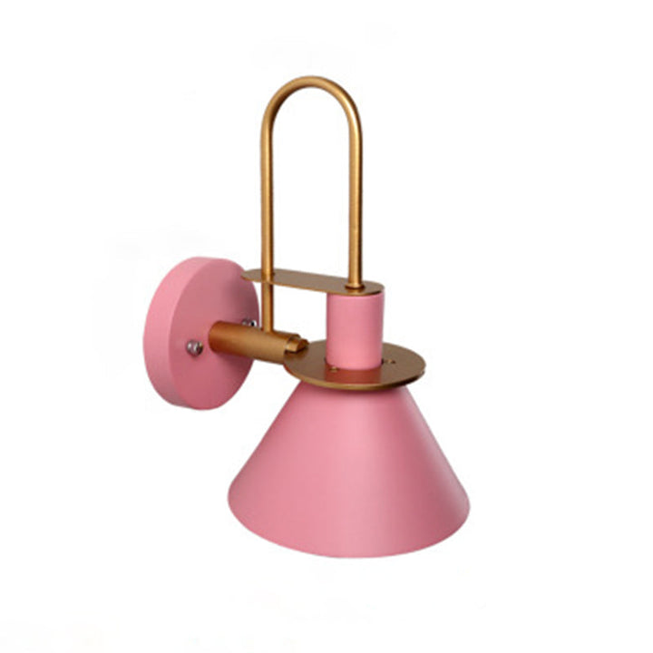 Macaroon Stil Wandmontage Lichtarmatur Metall Bunte Wandleuchte für Hotelzimmer | Karnz