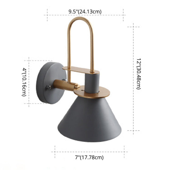 Macaroon Stil Wandmontage Lichtarmatur Metall Bunte Wandleuchte für Hotelzimmer | Karnz
