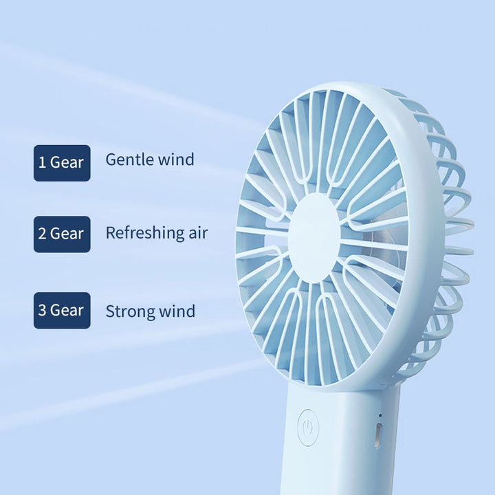 Mini tragbarer Handheld USB wiederaufladbarer Ventilator | Karnz