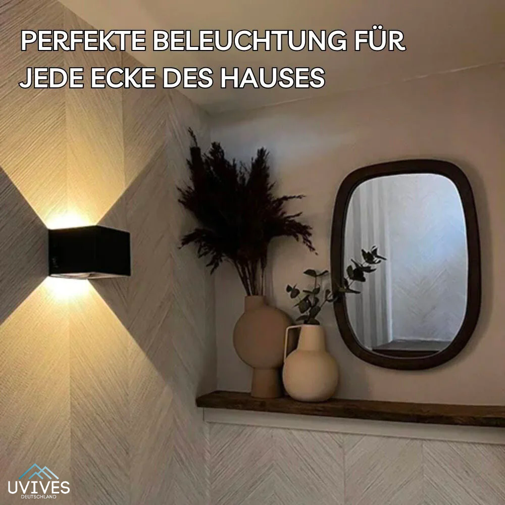 Drahtlose LED-Wandlampe | Karnz
