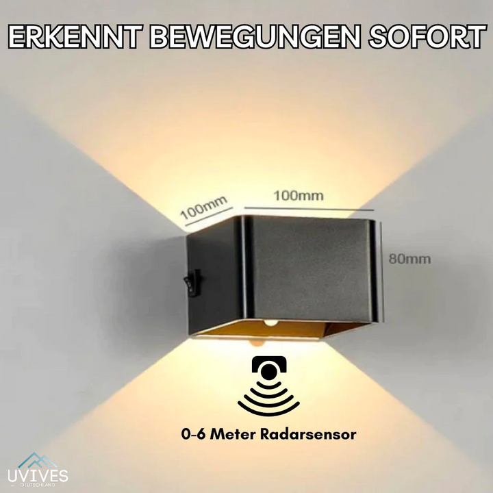 Drahtlose LED-Wandlampe | Karnz