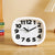 Stilvolle kompakte quadratische Uhr mit 3D-Design für moderne Dekoration | Karnz