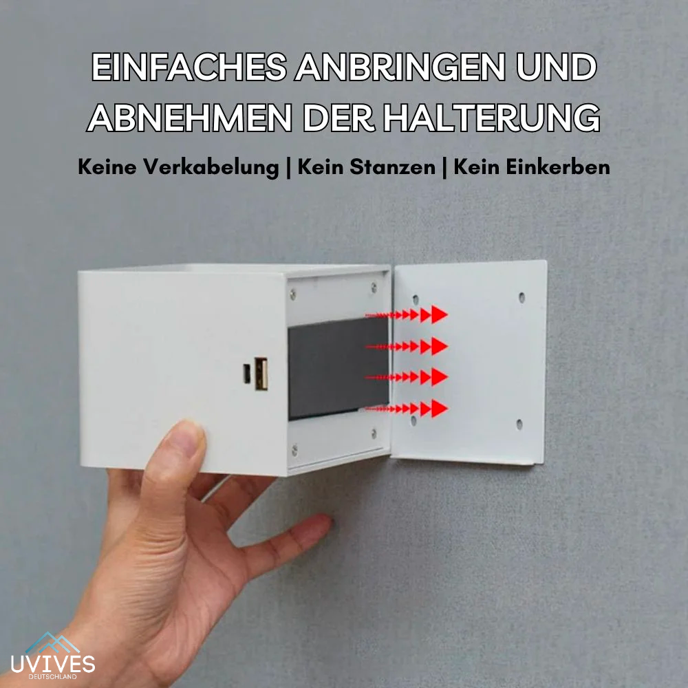 Drahtlose LED-Wandlampe | Karnz